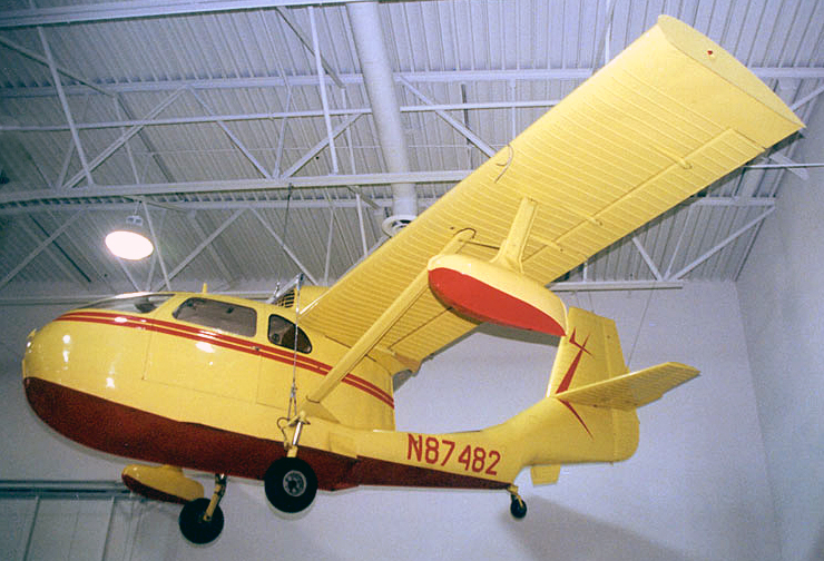 N87482 in The Hiller Aviation Museum