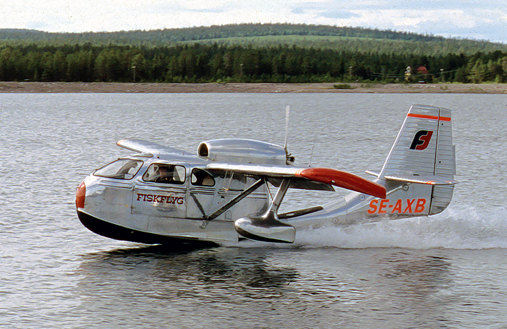 SE-AXB (Photo: Steinar Saevdal 20 July 1999)