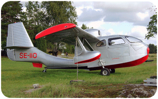 SE-IIO at Lindns airfield 2008-08-07 (Photo: Steinar Saevdal)