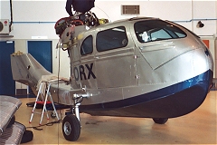 ZS-ORX in hangar