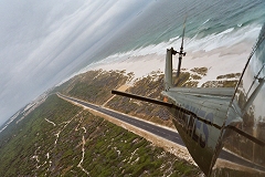 Huey rear view