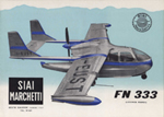 SIAI Marchetti FN-333 Riviera Brochure - 1959