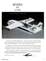 Flying Magazine February 1961 - Lane  Riviera Advert