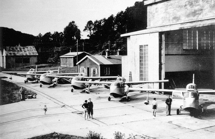 Seabees mounted at Flatøy SPB