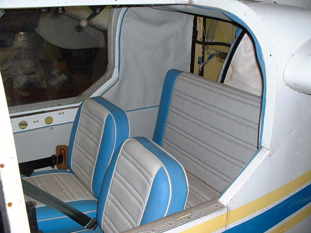Four-seat interior on C-GDQC.